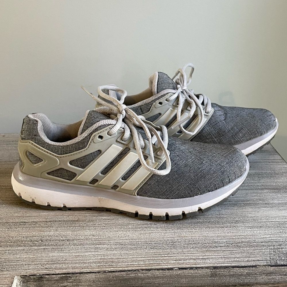 Adidas Cloud Foam Gray Athletic Shoes